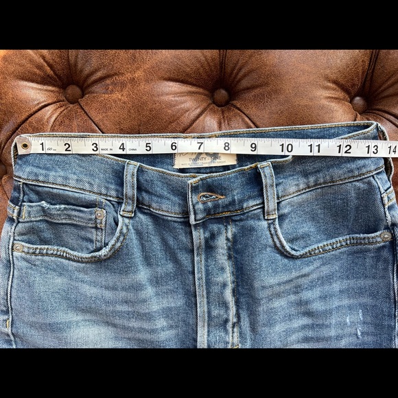 We the Free free People Phoenix Ripped Skinny Jeans 29 - Picture 3 of 14